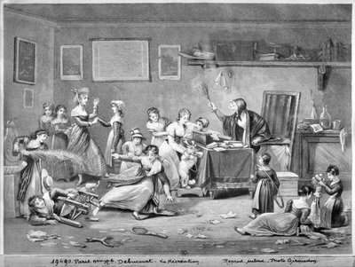Break time by Philibert Louis Debucourt